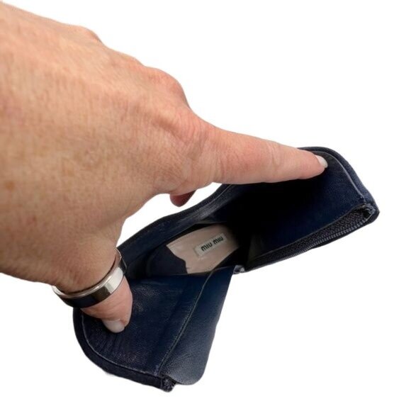 Miu Miu Women's BLUE Suede Platform Boots/Booties - SIZE 9.5 - Picture 7 of 8